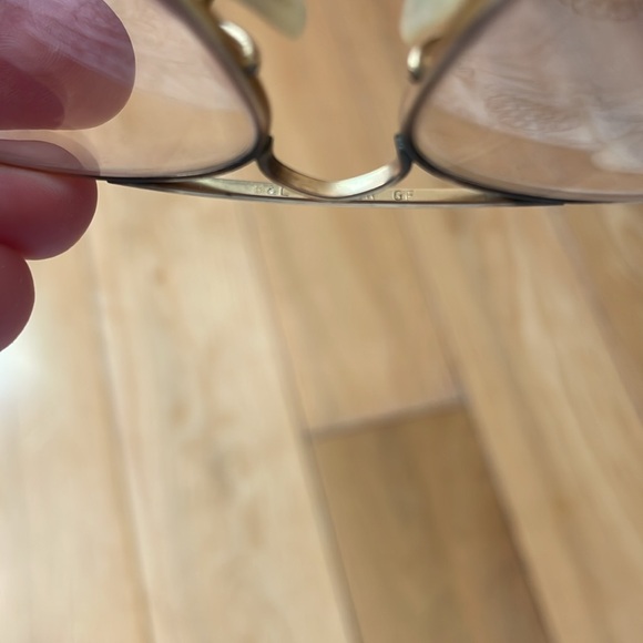 Vintage B&L 1/10 12k GF Ray Ban Clear Frames with original case - Picture 3 of 5